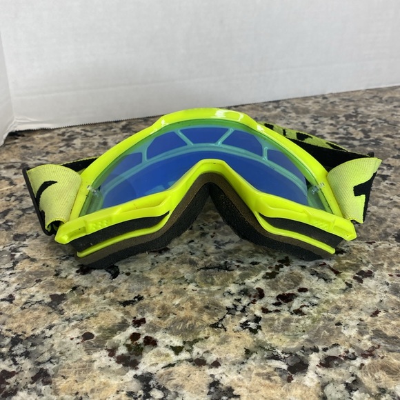 100% Accuri Goggles - Flo Yellow Adult Motorcycle Ski Sled Snowboard - Picture 6 of 6